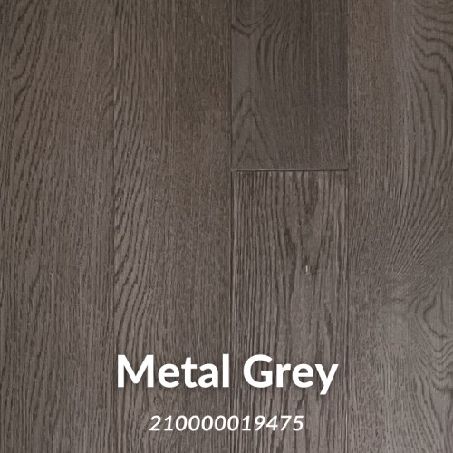 GT- Engineered American Oak - 7" x 3/4  Select & Better 8ft Long Planks!!- Metal Grey - 22.6 sqft/box SPECIAL
