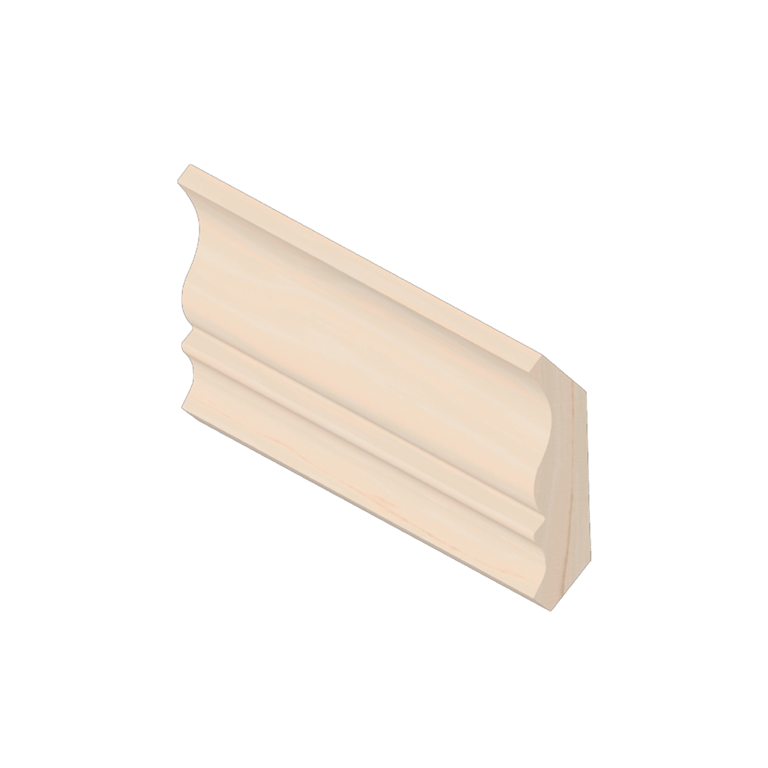 Crown Moulding Maple 3 1/4 x 3/4 - SOLD BY FEET