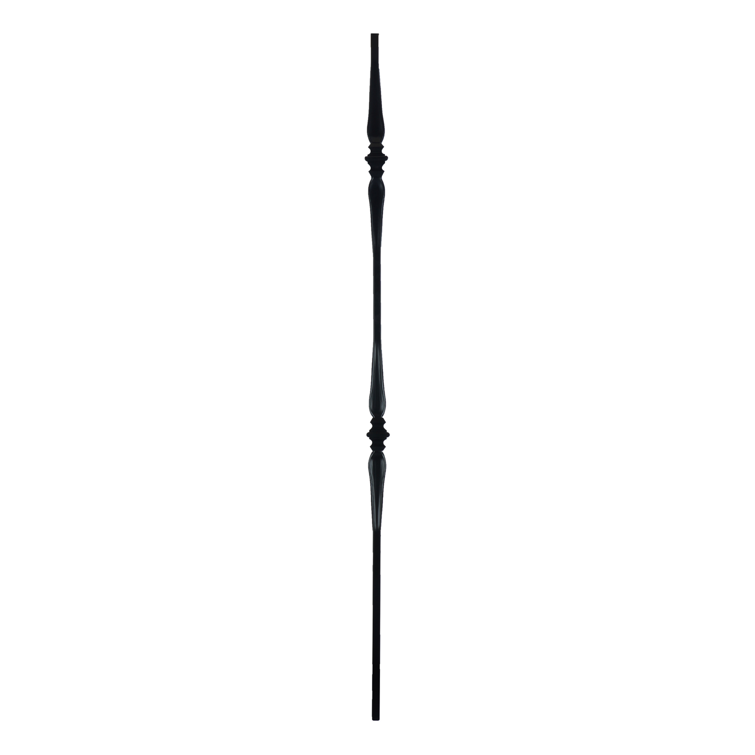 Iron Spindle Double Spoon Black - ITEM NO  #10
