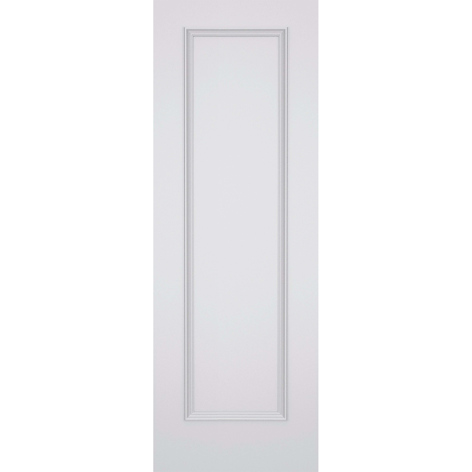 1 Panel 80 x 28 x 1-3/8 Smooth Hollow Door Raised