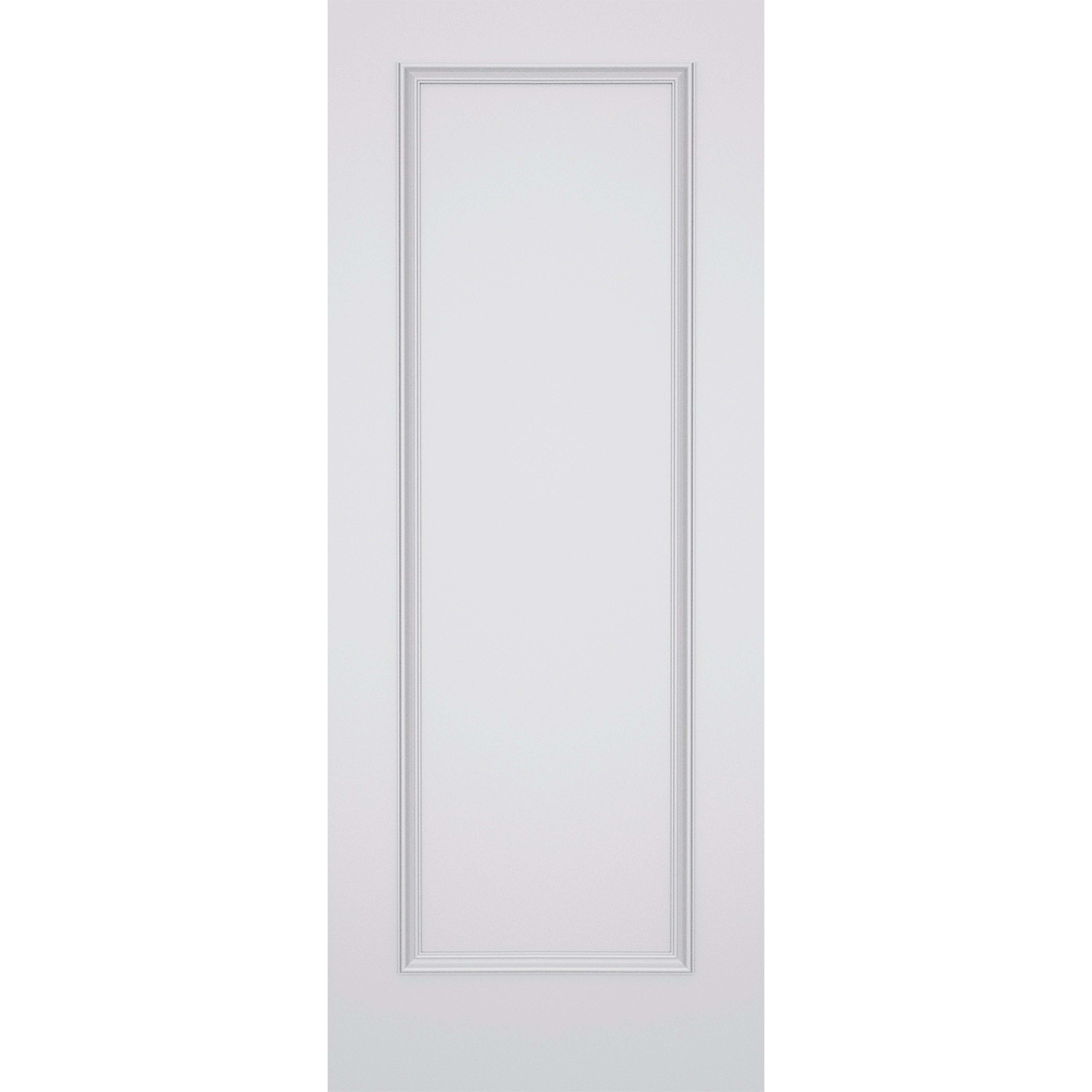 1 Panel 80 x 32 x 1-3/8 Smooth Hollow Door Raised