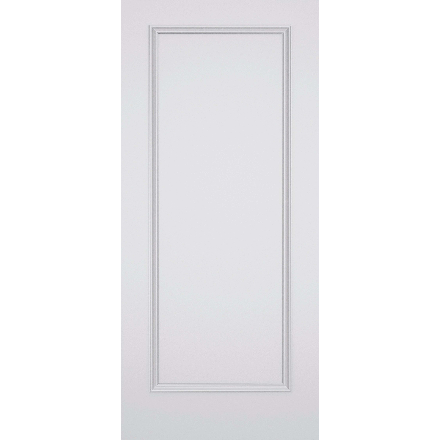 1 Panel 80 x 36 x 1-3/8 Smooth Hollow Door Raised