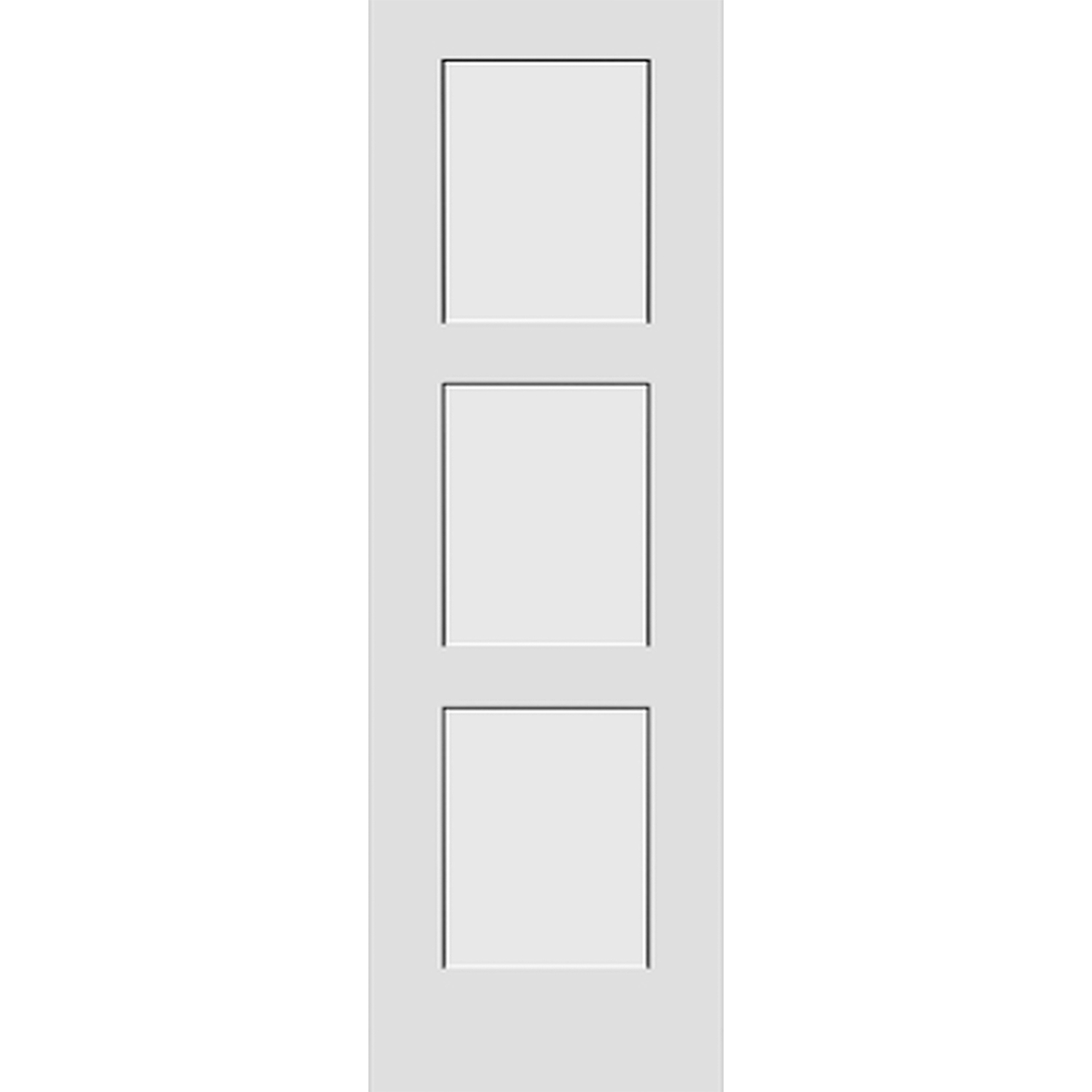 3 Panel Solid Door - 26 x 80