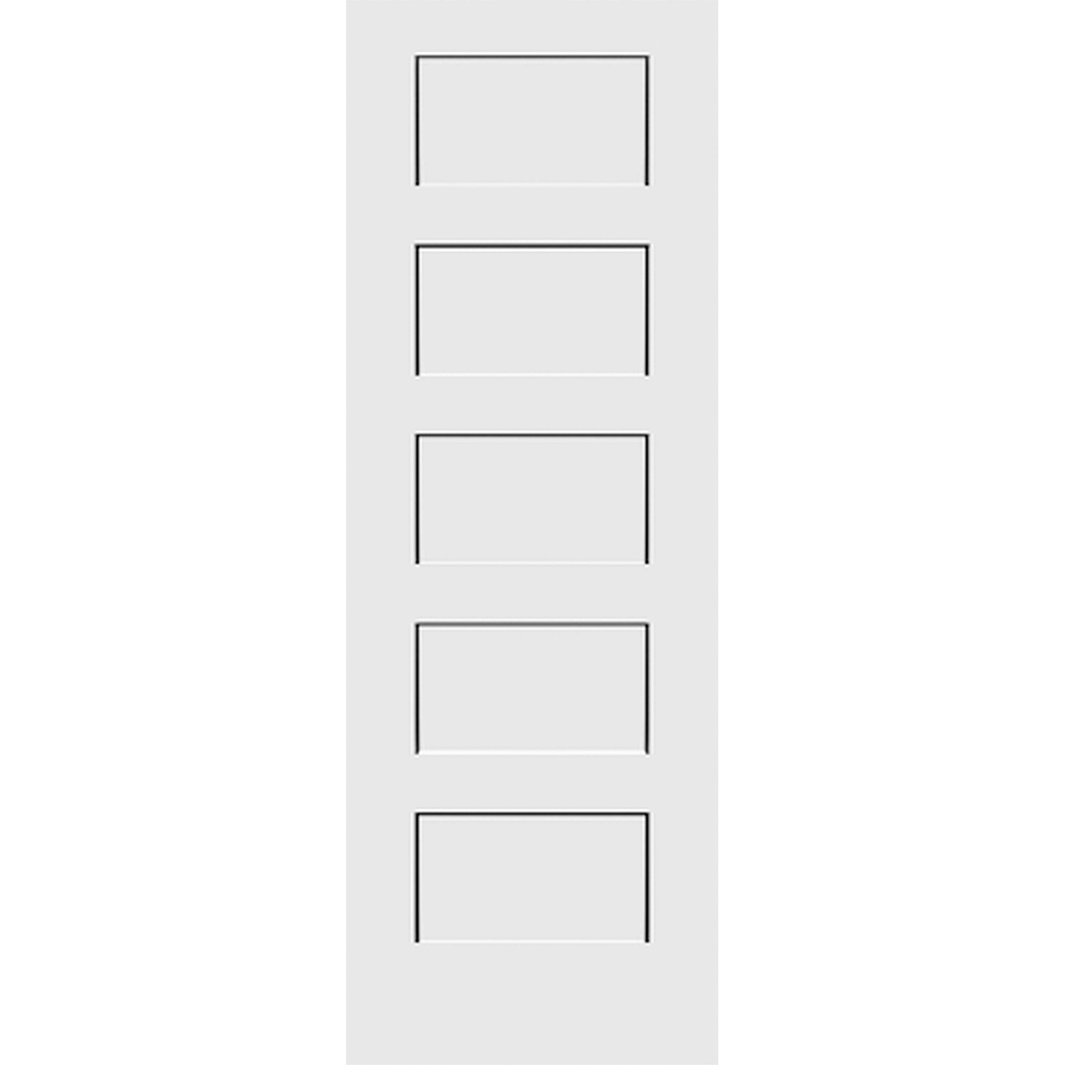 5 Panel Solid Door - 28 x 80