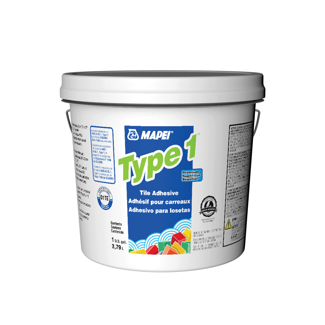 94903-53 - Mapei Type 1 Adhesive For Wall/Floor Adhesive Type1 3.78L (1GAL) QTY / SKID - 144