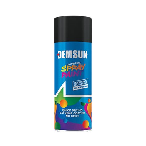 DEMSUN - DS07101 - Spray Paint 400ml / Glossy Black