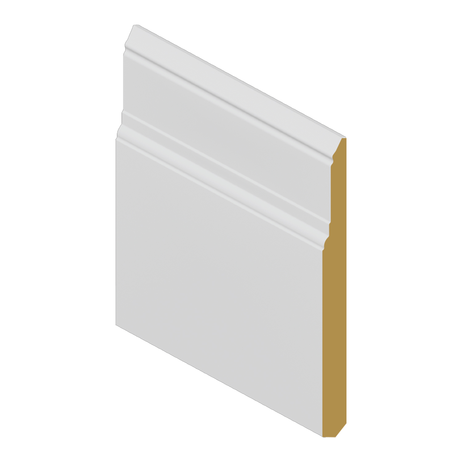 Base Board MDF Contemporary Step 7 1/4 x 5/8 x 12' - $1.66/LF -  SOLD PER PIECE - EACH PIECE IS 12' - $20 EACH