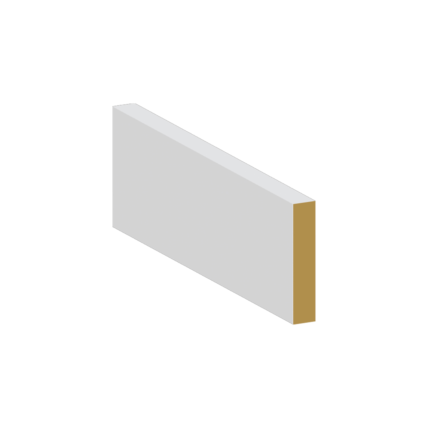 Casing MDF Eased Edge 3 1/2 x 3/4 x 8' - $1.18/LF - SOLD PER PIECE - EACH PIECE IS 8' - $9.50 EACH