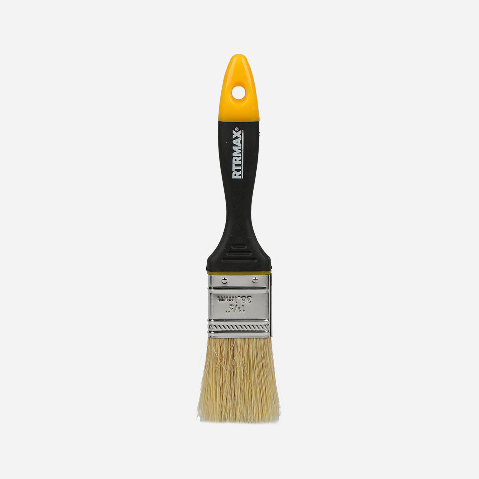 RTRMAX - RH14302 - PAINT BRUSH WITH TR HANDLE Width : 1.5" Bristle length: 51mm Thickness: 18mm