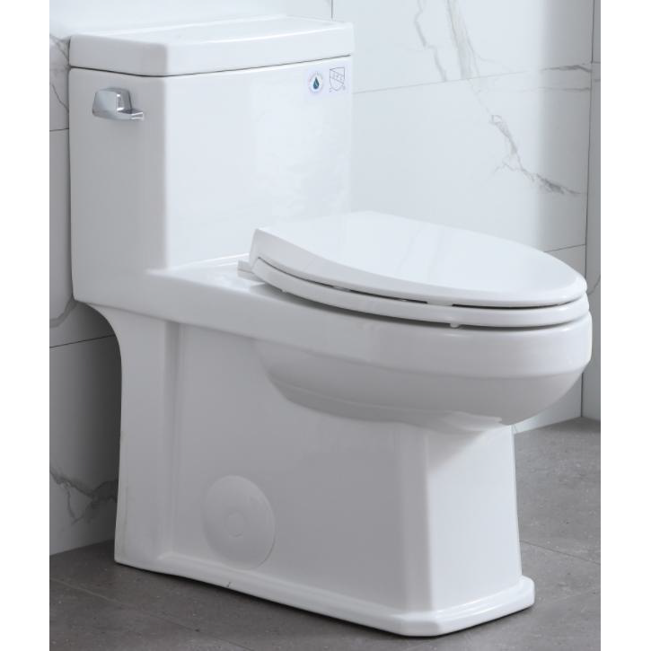 Dureno -One Piece Toilet White Gloss - S204W