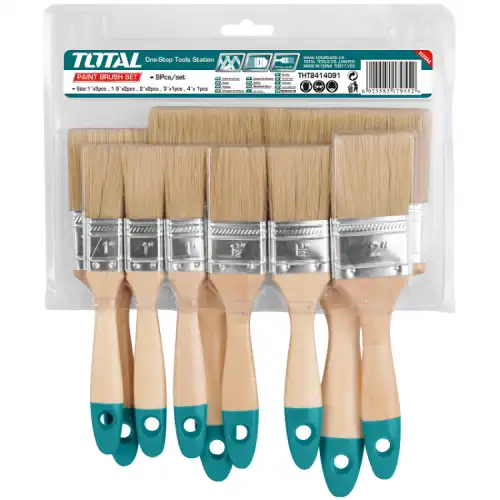 Total - THT8414091 - 9pcs paint brush set