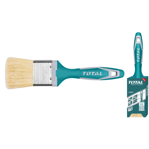 Total - THT84156 - 1.5" Industrial Paint Brush (Rubber Covered Handle)