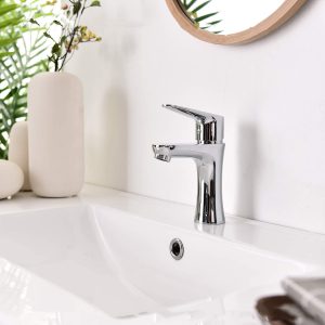 COS-F11105CP Chrome Single Hole Faucet