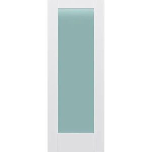 1 Panel Solid Core Door (Frosted Glass)