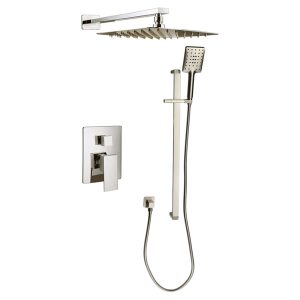 COS-F54123BN Brushed Nickel Shower Faucet - 2-Way Shower System
