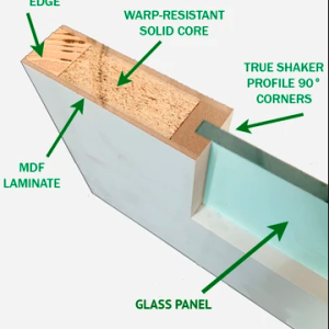 Glass-door-construction