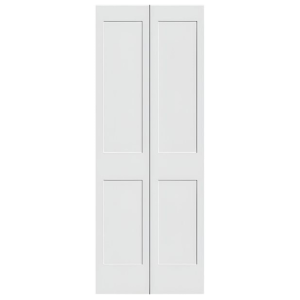 Porte pliante pleine à 2 panneaux
