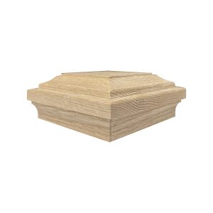 Capuchon de poteau Chêne rouge 3 1/2 (4 1/4 x 1 3/4) WCB3120