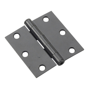Onward - 820FBB - Charnières 3" - Carré noir 1/4" - 2 pièces par paquet