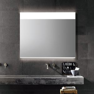 Miroir LED avec lumière frontale, 3CCT, dimmable, anti-buée, 30"*30" - carré - CM303001S