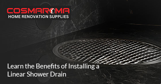 Benefits of Installing a Linear Shower Drain