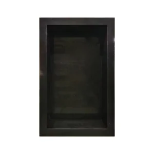 Niche en marbre Moka 16 x 24 avec une étagère - 25896