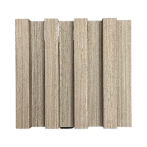 Un panneau mural en PVC cannelé 6 3/4" x 10' Shore Line - PJXD08