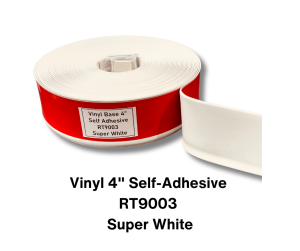 Vinyl Base Self Adhesive 4" & 6" options - Sold by Linear Feet