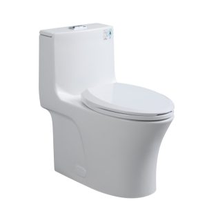 Dureno - One Piece Toilet Matte White (4.8L-6L / 1.1gal-1.6gal) - T206MW