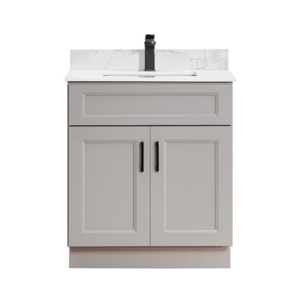 TC Wood Vanity Grey