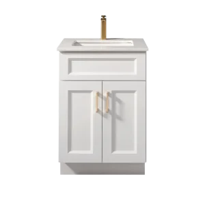 TC Wood Vanity White