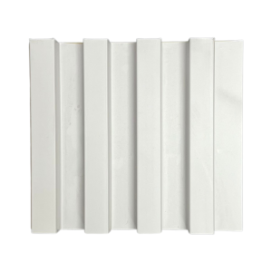 Un panneau mural en PVC cannelé 6 3/4" x 10' Nimbus - XF402