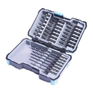 Suretorq - 0410-2802CA - Ensemble d'accessoires de perçage et d'entraînement IMPC 28 pièces (avec boîte de présentation)