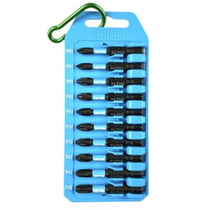 Suretorq - 0812-1090CA - ST 10pcs 50mm PH bits set with clip
