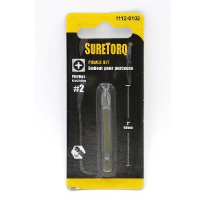 Suretorq - 1112-0102 - 1pc PH2 Bit 2 Card