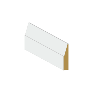 Casing Step Bevel Primed