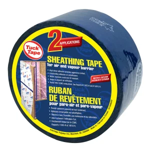 Cantech - Tuck Tape Sheathing Tape for Vapor and Air Barrier Blue - 21900 - 60mm x 55m