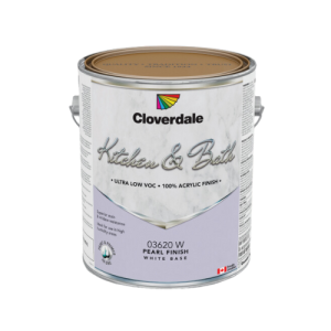 Cloverdale - Kitchen & Bath Pearl White Base .910L - 03260 W