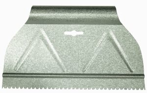 Richard - 9" Economic Adhesive Spreader V-Notch 1/8" x 1/8" x 1/8" - 69403