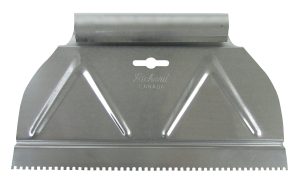 Richard - Épandeur d'adhésif 9" à encoche carrée 3/32" x 3/32" x 3/32"