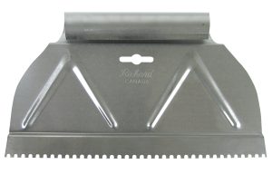 Richard - Épandeur d'adhésif 9" à encoche ronde 1/8" x 1/8" x 1/8"
