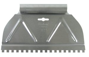 Richard - Épandeur d'adhésif 9" à encoche carrée 1/4" x 1/4" x 1/4"