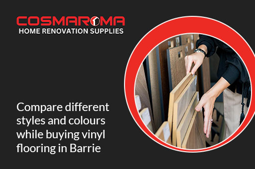 Exploring colour and style options for vinyl flooring in Barrie
