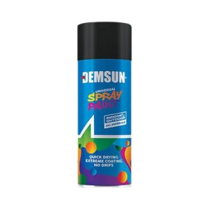 DEMSUN - DS07102 - Peinture en Spray 400ml / Noir Mat