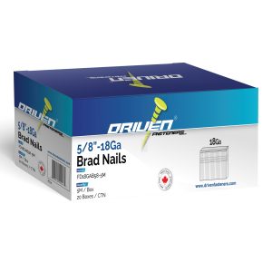 Brad Nails Calibre 18 5/8 - QTÉ 5000 - FD18GAB58-5M BRAD