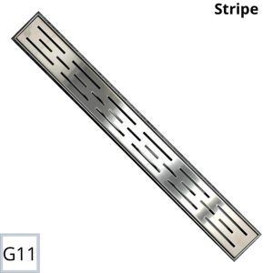 Drain linéaire 20" avec membrane bleue - PT01