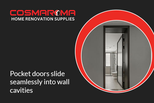 Pocket Door Sliding into Wall Cavity