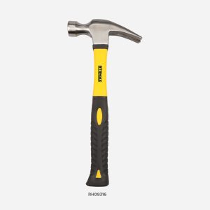 RTRMAX - RH09316 - CLAW HAMMER FIBERGLASS HANDLE 16OZ