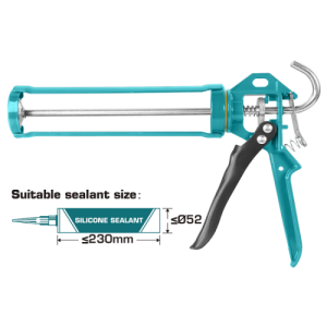 Total - THT21509 - Pistolet à calfeutrer 9" - Industriel Fort
