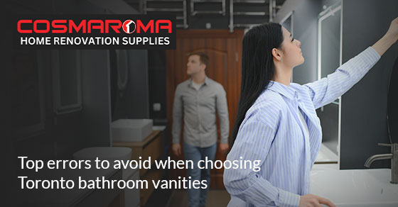 Avoid bathroom vanity shopping errors in Toronto